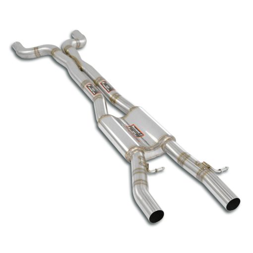 Silencieux centraux droit et gauche et tube en X SUPERSPRINT – Jaguar XKR / XK coupé / XKR-S – 131403