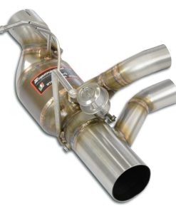 Tube arrière G à valve et cata métallique (sans GPF) SUPERSPRINT – Ferrari F8 Tributo / Spider 3.9 V8 Bi-Turbo 710 ch – 393334