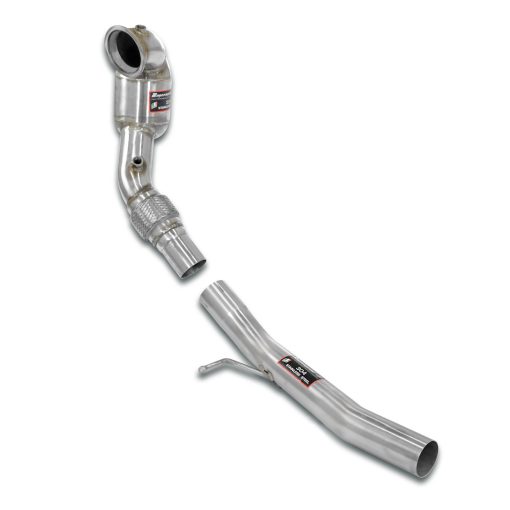 Downpipe avec catalyseur métallique WRC 100 CPSI SUPERSPRINT – Cupra Formentor / Cupra Leon / Volkswagen Golf – 918921