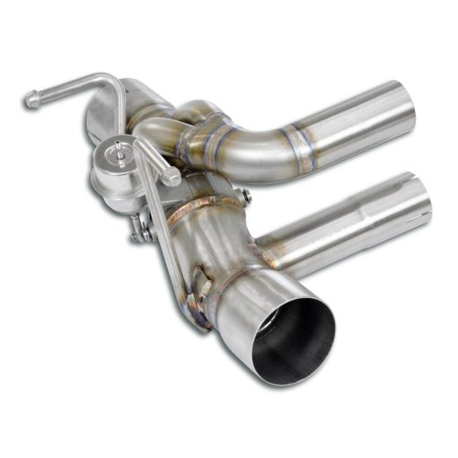 Tube arrière gauche avec valve (suppression du GPF) SUPERSPRINT – Ferrari F8 Tributo / Spider 3.9 V8 Bi-Turbo 710 ch – 393324