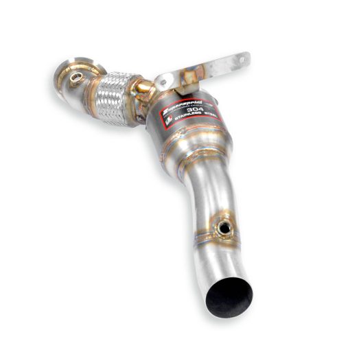Downpipe gauche avec catalyseur métallique SUPERSPRINT – Ferrari 488 GTB/Spider 3.9 V8 Bi-Turbo – 393271