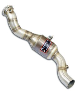 Downpipe gauche avec catalyseur métallique SUPERSPRINT – Maserati Quattroporte 3.8 V8 Bi-Turbo GTS 530 ch – 451541