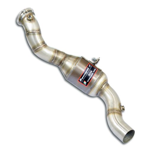 Downpipe gauche avec catalyseur métallique SUPERSPRINT – Maserati Levante Trofeo / GTS 3.8 Bi-Turbo 580 ch – 451041