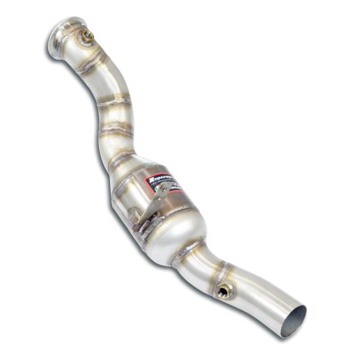 Downpipe droit avec catalyseur métallique SUPERSPRINT – Maserati Levante Trofeo / GTS 3.8 Bi-Turbo 580 ch – 451021