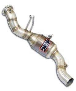 Downpipe gauche avec catalyseur métallique SUPERSPRINT – Maserati Quattroporte 3.8 V8 GTS Bi-Turbo 530 ch – 451841