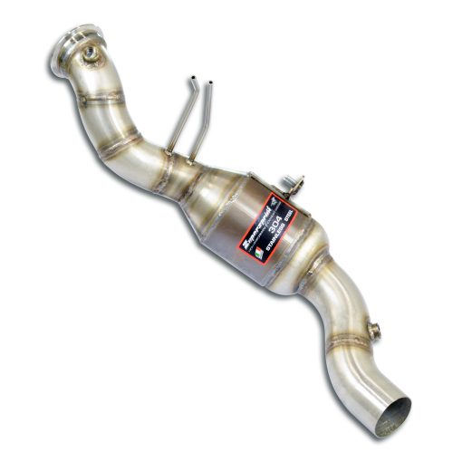 Downpipe gauche avec catalyseur métallique SUPERSPRINT – Maserati Levante Trofeo / GTS 3.8 Bi-Turbo 580 ch – 451141