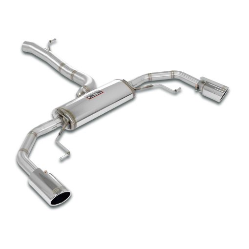 Tube de liaison et silencieux arrière D et G Ø 100 mm SUPERSPRINT – BMW X3 / X4 – 528004