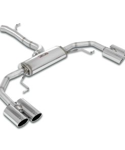 Tube de liaison et silencieux arrière D et G 2 x Ø 90 mm SUPERSPRINT – BMW X3 / X4 – 528026