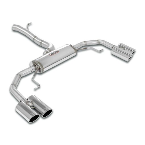Tube de liaison et silencieux arrière D et G 2 x Ø 90 mm SUPERSPRINT – BMW X3 / X4 – 528026