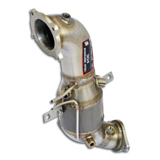 Downpipe avec catalyseur métallique 200 CPSI SUPERSPRINT – Alfa Romeo Giulia / Giulia Q4 / Stelvio – 756781