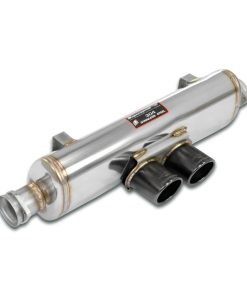 Silencieux arrière 2 x Ø 90 mm (sortie centrale) SUPERSPRINT – Porsche 911 (996) GT3 3.6i – 861726