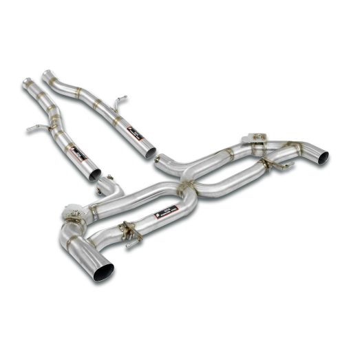 Silencieux arrière en X avec valve SUPERSPRINT – Mercedes GLC / GLC Coupé – 725134
