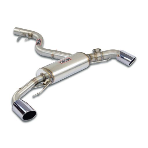 Silencieux arrière droit et gauche Ø 100 mm avec valve SUPERSPRINT – BMW Série 2 (G42) 220i 2.0T 184 ch – 525654