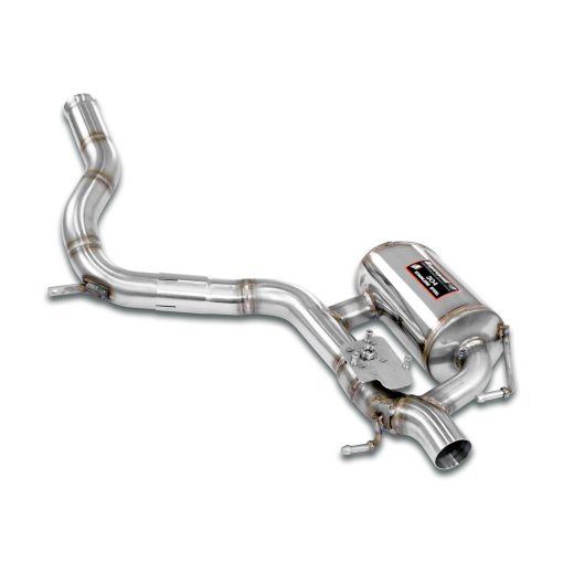 Silencieux arrière droit avec valve SUPERSPRINT – Mercedes C (W205) 43 AMG 390 ch – 725504