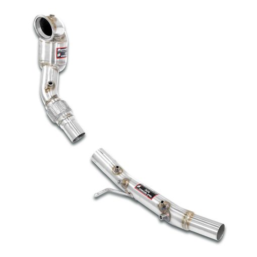 Downpipe avec catalyseur métallique WRC 100 CPSI (sans GPF) SUPERSPRINT – Volkswagen Polo (VI A0) GTI 2.0 TSI 207 ch – 918661