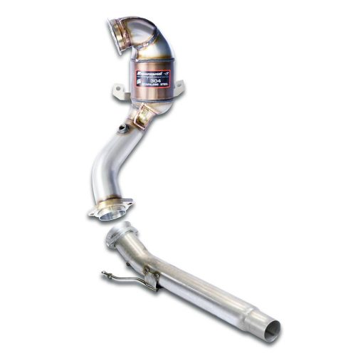 Downpipe avec catalyseur métallique WRC 100 CPSI SUPERSPRINT – 889651