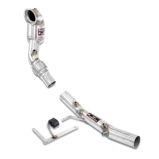 Downpipe avec catalyseur métallique WRC 100 CPSI (sans GPF) SUPERSPRINT – Cupra Formentor / Cupra Leon / Volkswagen Golf – 918721
