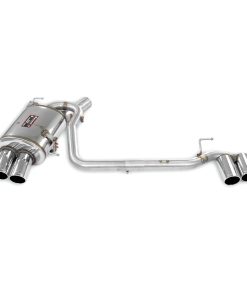 Silencieux arrière Power Loop D et G 2 x Ø 80 mm SUPERSPRINT – BMW Série 5 (F1X) 528i 258 ch – 982806 – Image 2