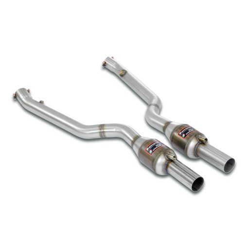 Tubes avant avec catalyseurs métalliques droit et gauche SUPERSPRINT – BMW M5 / M6 – 988702