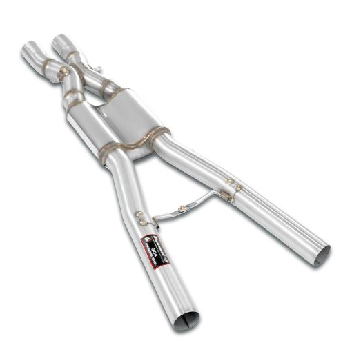 Silencieux centraux droit et gauche et tube en X SUPERSPRINT – BMW M5 (E60) 5.0 V10 507 ch – 988703