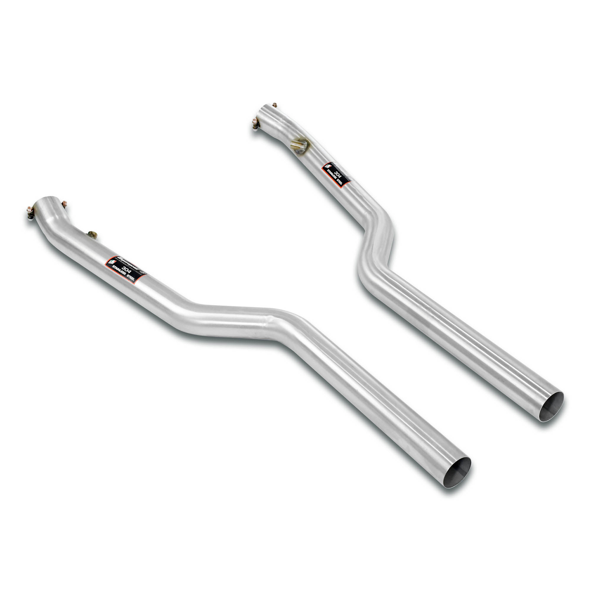 Tubes avant D et G (remplacent le catalyseur principal) SUPERSPRINT – BMW M5 / M6 – 988712