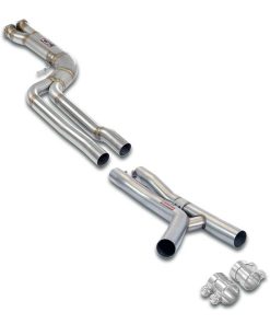 Pack J-Pipe Race sans catas secondaires ni résonateurs SUPERSPRINT – BMW M3 / M4 – 989640