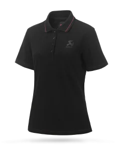 Polo Corpo noir et rouge femme AKRAPOVIC
