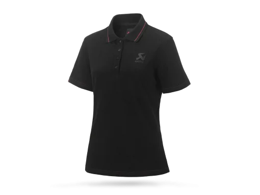 Polo Corpo noir et rouge femme AKRAPOVIC