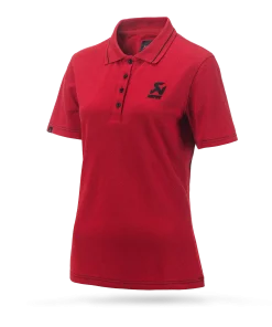 Polo Corpo rouge et noir femme AKRAPOVIC