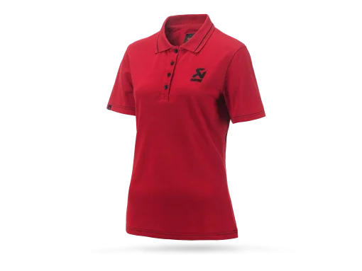 Polo Corpo rouge et noir femme AKRAPOVIC