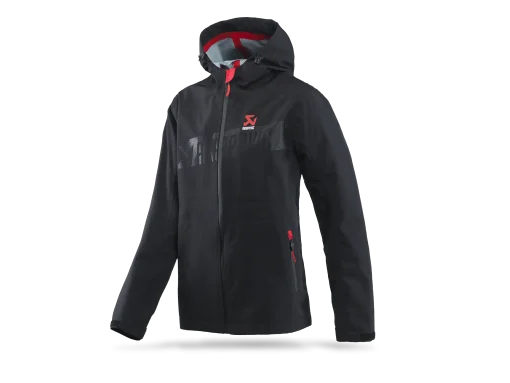 Veste de pluie Corpo noire et rouge homme AKRAPOVIC