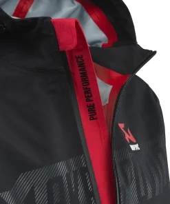 Veste de pluie Corpo noire et rouge homme AKRAPOVIC – Image 3