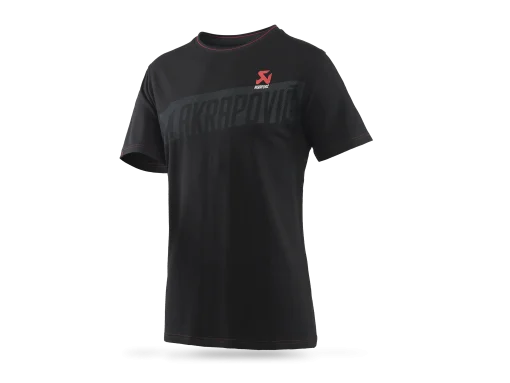 T-shirt Corpo noir et rouge homme AKRAPOVIC