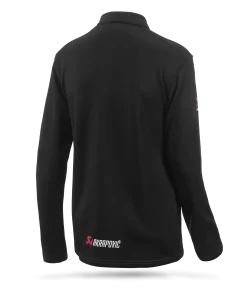 Sous-pull col zippé Corpo noir et rouge homme AKRAPOVIC – Image 2
