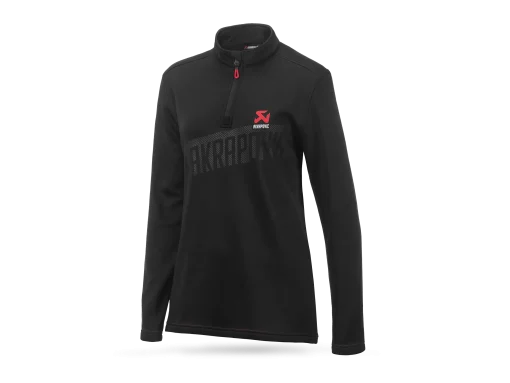 Sous-pull col zippé Corpo noir et rouge femme AKRAPOVIC