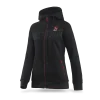Sweat zippé à capuche Corpo noir et rouge femme AKRAPOVIC