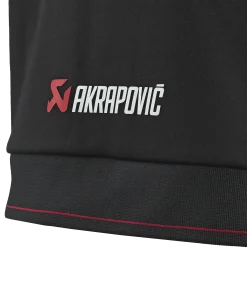 Sweat zippé à capuche Corpo noir et rouge femme AKRAPOVIC – Image 5