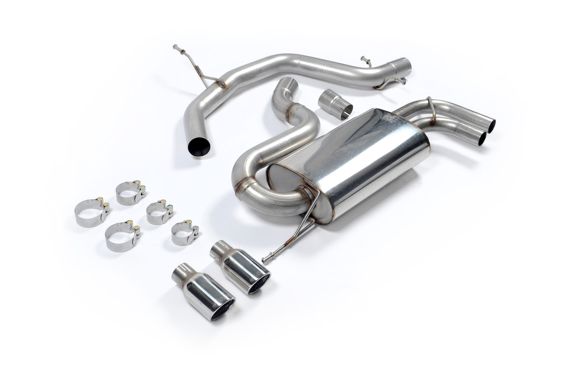 Ligne cat-back non résonnée MILLTEK – Seat Leon (II 1P) Cupra 2.0 TFSI 240 ch – SSXVW147N