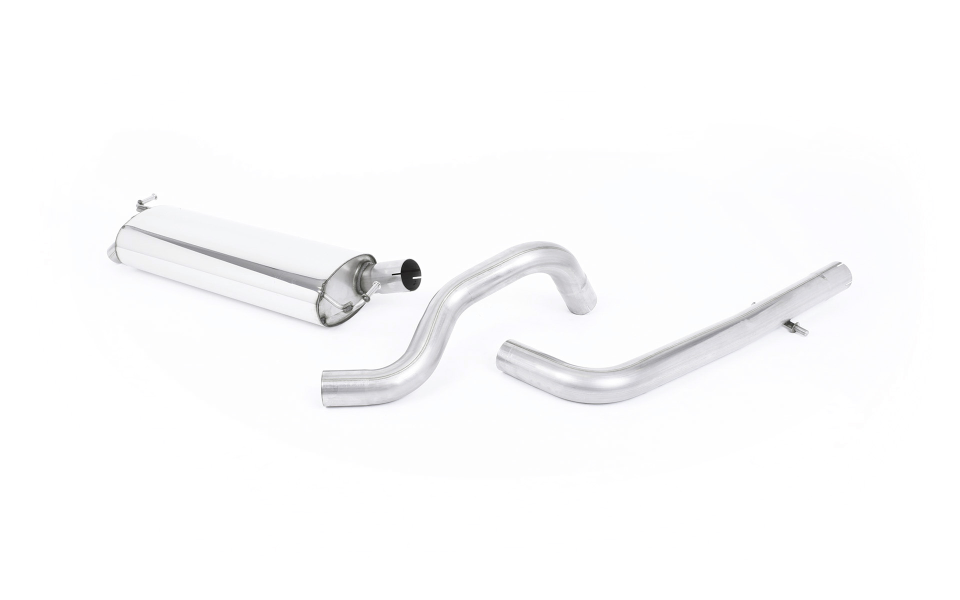 Ligne cat-back 1.9 TDI (embouts d'origine) MILLTEK – Audi A3 (8L) 1.9 TDI