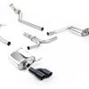 Ligne cat-back (4 sorties noires manuelle) MILLTEK – Audi A4 (B8) 2.0 TFSI