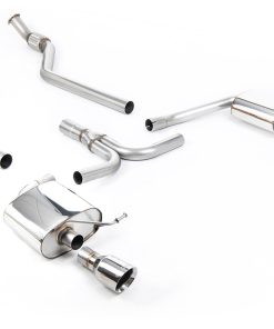Ligne cat-back non résonnée (2 sorties GT-100 manuelle) MILLTEK – Audi A4 (B8) 2.0 TFSI – SSXAU626