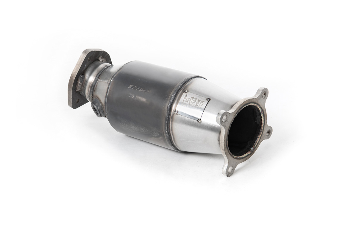 Downpipe gros diamètre et catalyseur sport MILLTEK – Audi A4 (B9) 2.0 TFSI 252 ch – SSXAU744