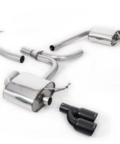 Ligne cat-back (4 sorties noires 3.0 TDI) MILLTEK – Audi A4 / A5 – SSXAU662