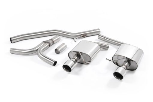 Ligne cat-back 3.0 TDI (2 sorties GT100 polies A5) MILLTEK – Audi A5 (8T) 3.0 TDI – SSXAU273