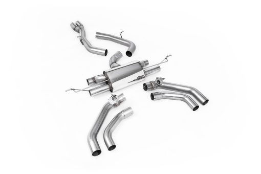Ligne GPF-back Race 80 mm (embouts d'origine) MILLTEK – Audi RSQ3 (F3) 2.5 TFSI (GPF) 400 ch – SSXAU1035