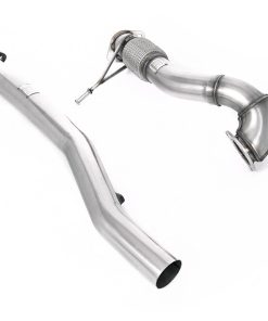 Downpipe sans catalyseur (ligne Race 3 pouces) MILLTEK – Audi TT (8N) 1.8 T – SSXAU432