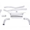 Cat-back race (sorties GT-90 Cerakote noir empattement long) MILLTEK – BMW Série 3 (F3X) 320i 184 ch – SSXBM1068