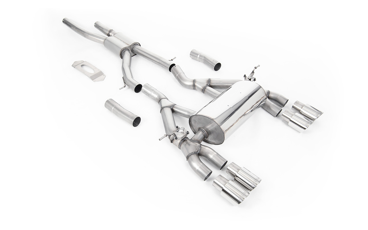 Ligne GPF-back race MILLTEK – BMW M3 / M4