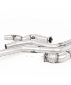 Paire de downpipes gros diamètre avec décata MILLTEK – BMW M2 (F87) Competition 410 ch – SSXBM1094