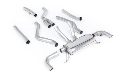 Ligne cat-back (embouts d'origine sans GPF) MILLTEK – BMW Série 3 / Série 4 – SSXBM1272